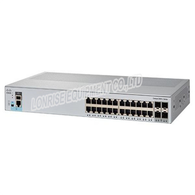 Cisco WS-C2960L-24TS-LL Catalyst 2960-L Beralih 24 port GigE 4 x 1G SFP LAN Lite