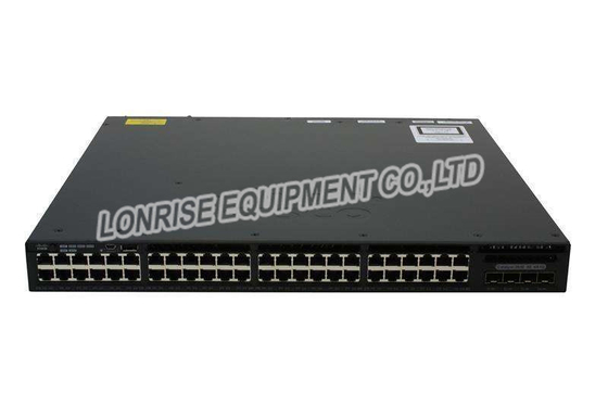 Cisco Siap mengirim WS-C3650-48FS-S Ethernet Ports Switch 3650 48 Port Full Poe Switch