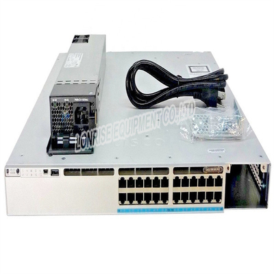 Cisco C9300-24UX-A Siap Kirim Dikelola 24 Port Gigabit Poe Switch Jaringan UPOE Asli Baru