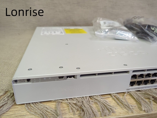 C9300L-24T-4X-E ​​- Cisco Catalyst 9300L Mengalihkan Data Uplink Tetap 24-Port Hanya Data Uplink 4X10G Jaringan Penting