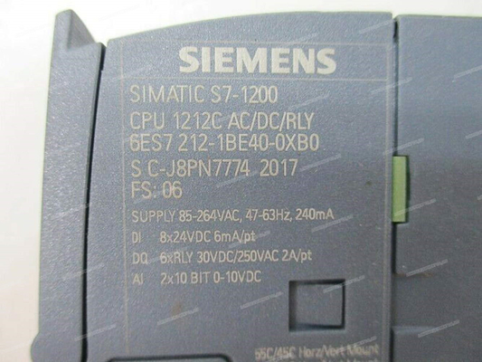 SIEMENS 6ES7212-1BE40-0XB0 PLC Kontrol Industri asli baru S7-1200 6es7212-1be40-0xb0 Modul Cpu