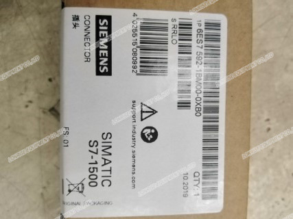 SIEMENS 6ES7592-1BM00-0XB0 PLC Kontrol Industri Asli Baru SIMATIC S7-1500 Depan Konektor