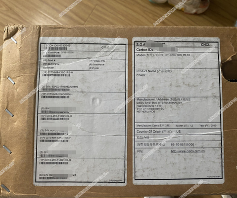CTI-CMS-1000-M5-K9 Server Video Cisco Bersertifikat UL Server Rak Waktu Timbal 1-2 Hari