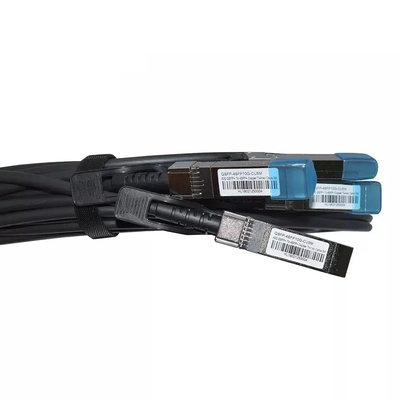 Modul Transceiver Optik 4xSFP10G Kabel Pemisah Tembaga Pasif QSFP-4SFP10G-CU5M