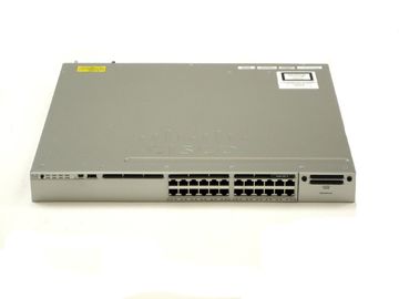 WS-C3850-24T-S Cisco Switch 3850 Catalyst 24 Port Data IP Base 10/100/1000Mbps Stackable 24 10/100/1000 Ethernet port dengan catu daya 350WAC