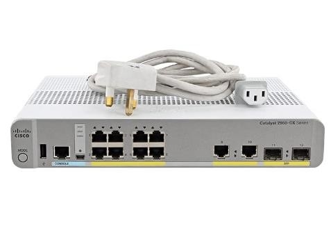 WS-C2960CX-8TC-L 8 Gigabit Ethernet Port 2 1G SFP dan 2 1G Tembaga Uplinks Enhanced Limited