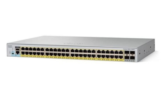 WS-C2960L-48PS-LL Catalyst 2960-L Switch 48 Port GigE Dengan PoE 4 X 1G SFP LAN Lite (Asia Pasifik Bagian Nomor: WS-C2960