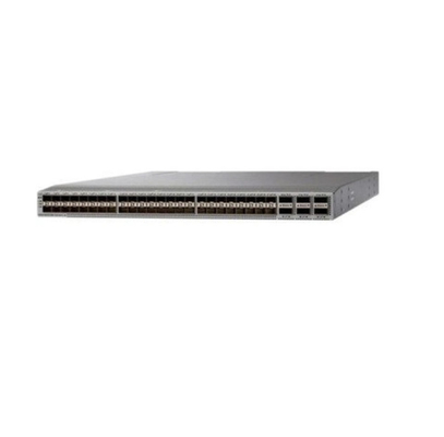 Optical Ethernet Switch N9K C93180YC FX3 With Optical Fiber Module adalah switch 1RU dengan latensi kurang dari 1 mikrodetik yang mendukung bandwidth 3.6 Tbps dan 1.2 bpp