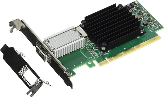 MCX455A ECAT Mellanox ConnectX-4 VPI Adaptor Jaringan PCI Express 3.0 x16 100 Gigabit Ethernet