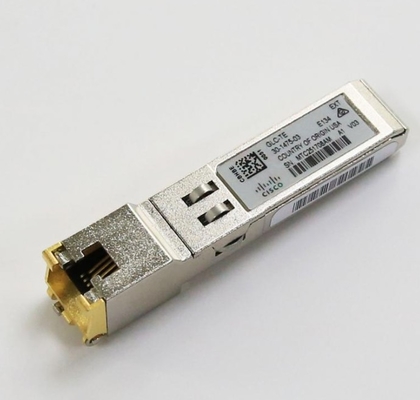GLC-TE Cisco SFP GLC Module 1000BASE-T SFP transceiver module untuk kabel tembaga Kategori 5