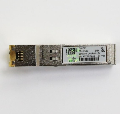 GLC-TE Cisco SFP GLC Module 1000BASE-T SFP transceiver module untuk kabel tembaga Kategori 5