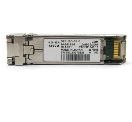 SFP-10G-ZR-S SFP-10G-ZR - Cisco 10GBASE-ZR SFP10G Modul untuk SMF Cisco 10GBASE-ZR SFP10G Modul untuk SMF