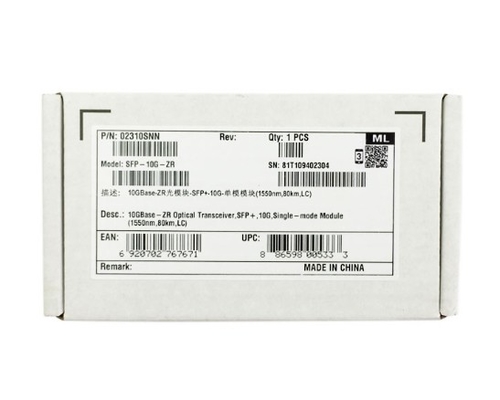 SFP-10G-ZR-S SFP-10G-ZR - Cisco 10GBASE-ZR SFP10G Modul untuk SMF Cisco 10GBASE-ZR SFP10G Modul untuk SMF