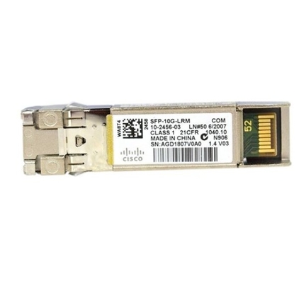 SFP-10G-ZR-S SFP-10G-ZR - Cisco 10GBASE-ZR SFP10G Modul untuk SMF Cisco 10GBASE-ZR SFP10G Modul untuk SMF
