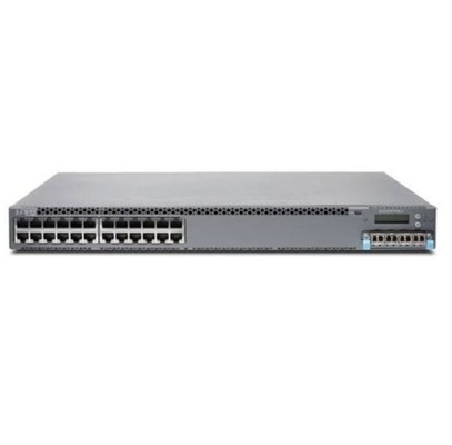EX3400-24T EX3400 24-Port 10/100/1000BaseT 4 X 1/10G SFP/SFP+ 2 X 40G QSFP+ Penggemar Redundant Aliran Udara Front-To-Back
