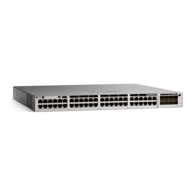 Cisco C9300-48T-E Catalyst 9300 Sakelar Penting Jaringan Gigabit 48-Port | Sakelar Akses Perusahaan Uplink Modular