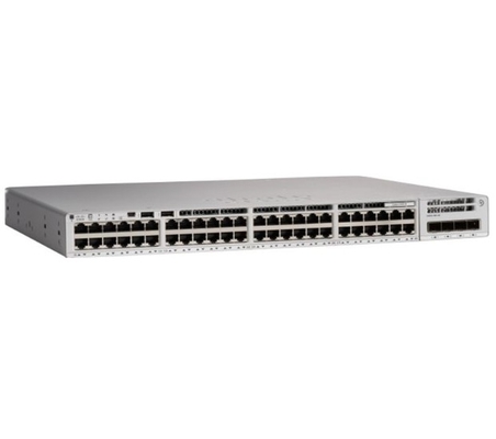 C9300L-48T-4G-A Cisco Catalyst 9300L Switches 48-port uplink data tetap hanya 4X1G uplinks Network Advantage
