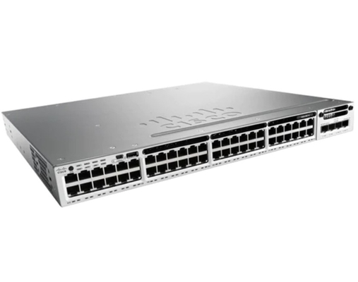 C9300L-48T-4G-A Cisco Catalyst 9300L Switches 48-port uplink data tetap hanya 4X1G uplinks Network Advantage