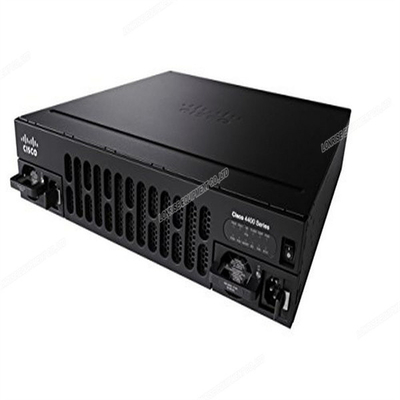 ISR4431 K9 Integrated Services Gigabit Ethernet Network Router siap untuk pergi baru