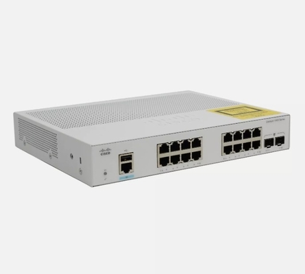 C1000-16T-2G-L Cisco Catalyst 1000 Switch 16x 10/100/1000 Ethernet Port 2x 1G SFP Uplinks