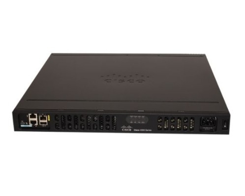 ISR4321-V/K9 Cisco ISR 4321 2 port WAN/LAN 1 port SFP multi-Core CPU 2 NIM Keamanan Voice WAAS Intelligent WAN