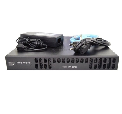 ISR4221/K9 Cisco ISR 4221 Router 35Mbps-75Mbps Sistem Throughput 2 WAN/LAN Port 1 SFP Port Multi Core CPU 2 NIM