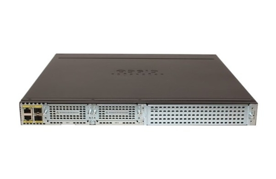 ISR4221-AX/K9 Cisco ISR 4221 Router AX Bundle W/APP 2 WAN/LAN Port 1 SFP Port Multi-Core CPU 2 NIM Security Bundle