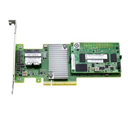 Broadcom LSI SAS 9500-8i Host Bus Adapter 12Gb/s SAS 8-Port PCIe 3.0 HBA Kartu Dukungan Raid 0/1/1E/10The Broadcom 9311-8i