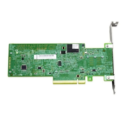 Broadcom LSI SAS 9500-8i Host Bus Adapter 12Gb/s SAS 8-Port PCIe 3.0 HBA Kartu Dukungan Raid 0/1/1E/10The Broadcom 9311-8i