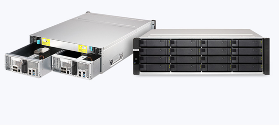 QNAP ES1686dc rack server Enterprise ZFS NAS fitur Intel® Xeon® D prosesor