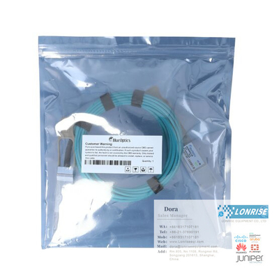 Kabel AOC 02311KNQ QSFP-100G-AOC-10M Kabel Optik Aktif QSFP28 100G (850nm 10m AOC) siap digunakan