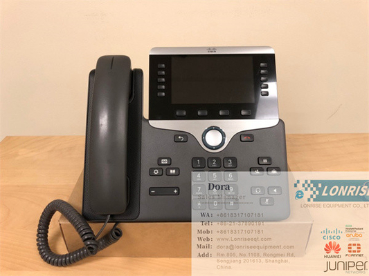 telepon IP VoIP tertutup baru CP-8841-K9= telepon konferensi CP-8841-K9 siap untuk pergi