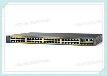 Cisco Switch WS-C2960S-48LPS-L 48 Port Poe Gigabit Ethernet Switch Cisco Network Switch menawarkan menyalakan 48 Power over Ethernet (PoE) Ethernet 10/100/1000 port dengan 370W PoE Power supply