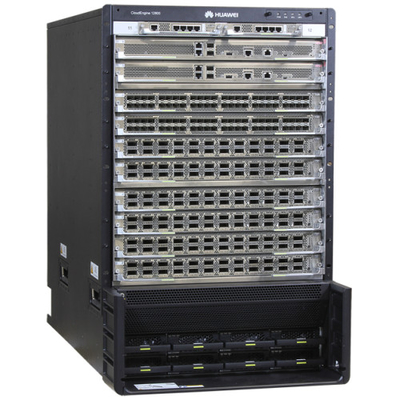 CE12808 Series AC Data Center Switch Assembly Chassis dengan CMU dan Fans