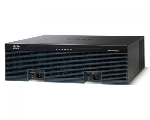 CISCO 3925 K9 Router 3900 Seri ISR G2 dapat ditingkatkan untuk kinerja yang lebih tinggi sebagai lingkungan WAN generasi berikutnya
