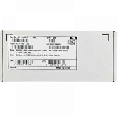 QSFP-40G-SR4 Huawei Optical Transceiver QSFP-40G-SR4 QSFP Transceiver Modul dengan Konektor MPO