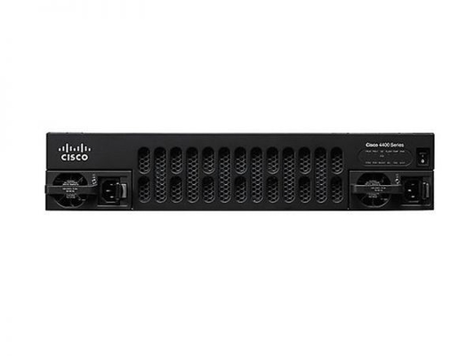 ISR4451 X K9 1to 2G Sistem Throughput 4 WAN Dan LAN Port 4 SFP Port 10 Core CPU Keamanan Suara WAAS Intelligent WAN
