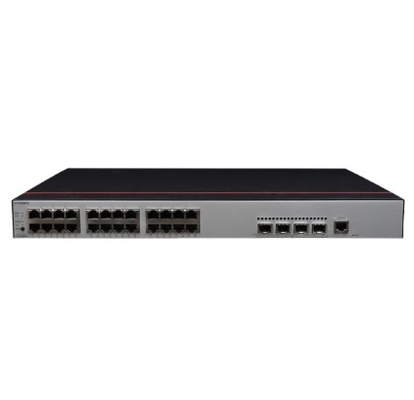 S1730S-S24P4S-A1 Huawei S1730S-S24P4S-A (24 10/100/1000BASE-T Ethernet Port 4 Gigabit SFP, PoE+, AC Power Supply)