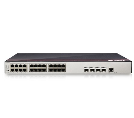 S1730S-S24P4S-A1 Huawei S1730S-S24P4S-A (24 10/100/1000BASE-T Ethernet Port 4 Gigabit SFP, PoE+, AC Power Supply)