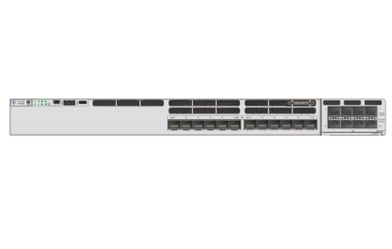 C9300X-12Y-E Catalyst 9300 12-Port 25G/10G/1G SFP28 Dengan Modular Uplinks Network Essential