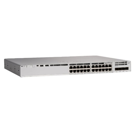 C9300X-12Y-E Catalyst 9300 12-Port 25G/10G/1G SFP28 Dengan Modular Uplinks Network Essential
