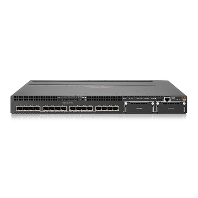 JL075A Aruba 3810 Switch 16SFP+ 2-slot Switch dilengkapi dengan lemari kipas yang dapat diganti