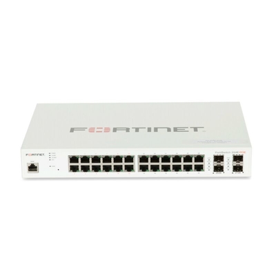 FS-224E-POE Fortinet FortiSwitch 200 Series memberikan solusi Ethernet yang aman, sederhana, dan dapat diskalakan