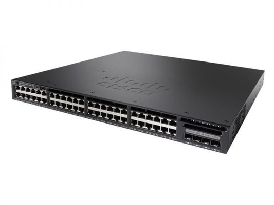 WS C3650 48PS S Catalyst 3650 48 10 100 1000 Ethernet PoE Port 4 1G Uplinks Layer 3 Switching IP Base IOS Managed