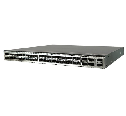 CE6863E-48S6CQ-F Huawei CloudEngine 6800 48*25G SFP28, 6*100G QSFP28, 2* catu daya AC, outlet udara sisi port