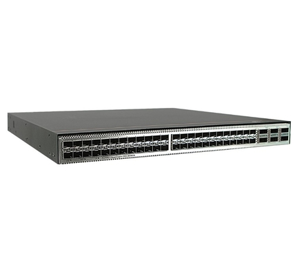 CE6863E-48S6CQ-F Huawei CloudEngine 6800 48*25G SFP28, 6*100G QSFP28, 2* catu daya AC, outlet udara sisi port