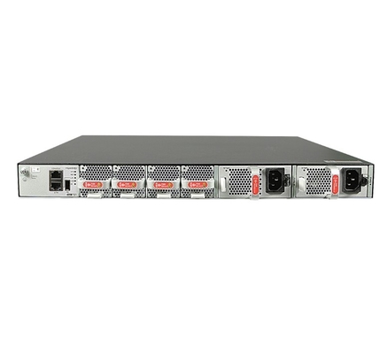 CE6863E-48S6CQ-F Huawei CloudEngine 6800 48*25G SFP28, 6*100G QSFP28, 2* catu daya AC, outlet udara sisi port