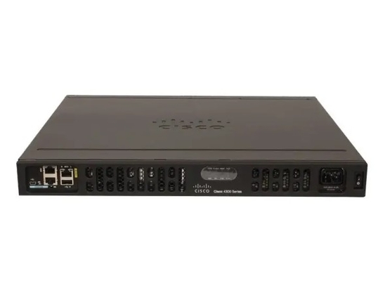ISR4431-K9 Mendukung 3 Modul Antarmuka Jaringan NIM Slot Menyediakan 500 Mbps Untuk 1 Gbps Aggregate Throughput