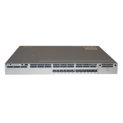 Cisco Switch WS-C3850-12S-SCatalyst 3850 seri 12 SFP Port Switch IP Base adalah generasi berikutnya switch tingkat perusahaan yang dapat ditumpuk yang terintegrasi dengan 12 port SFP di IP basis fitur set