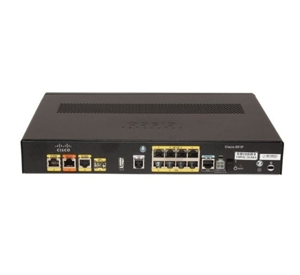 Cisco Router C891F-K9 1 SFP 4 POE Pengendali Nirkabel Keamanan AVC WAN